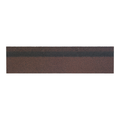 Коньково-карнизная черепица ТЕХНОНИКОЛЬ Коричневый 253х1003 мм (20 гонтов, 20 пог.м, 5 кв.м) - 1